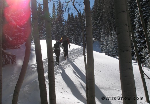 Snow in Colorado. Snow in Colorado.