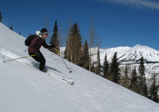 Backcountry skiing Colorado. Backcountry skiing Colorado.