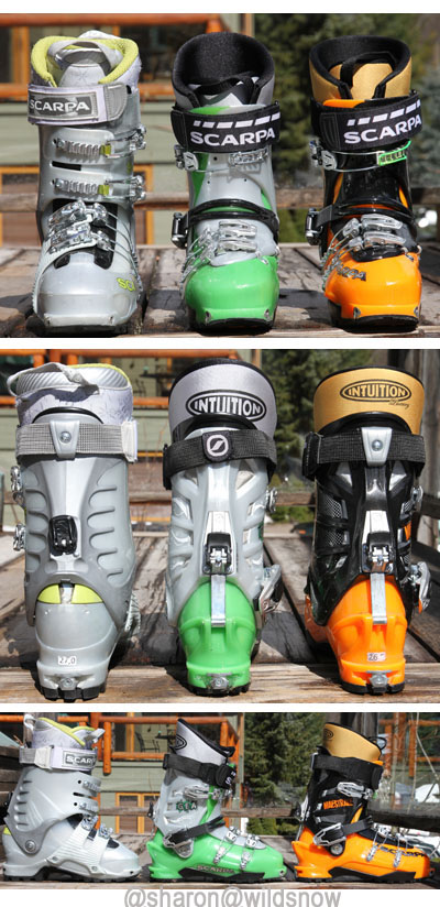 Three boot comparison. Three boot comparison.