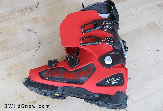 Garmont Delirium backcountry skiing boot. Garmont Delirium backcountry skiing boot.