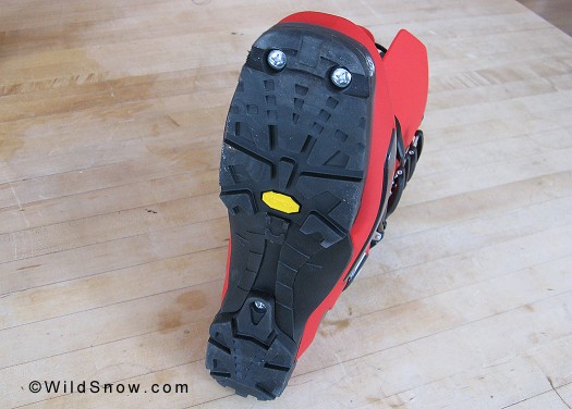 Garmont Delirium sole block. Garmont Delirium sole block.