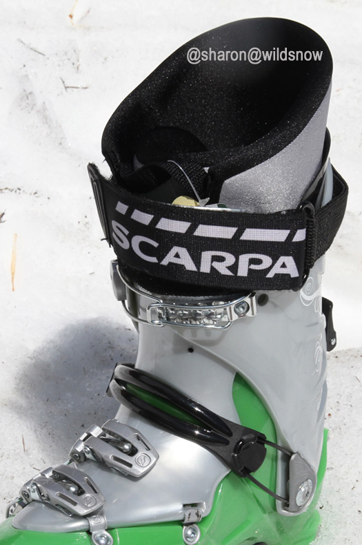 Scarpa Gea booster 'power' strap. Scarpa Gea booster 'power' strap.