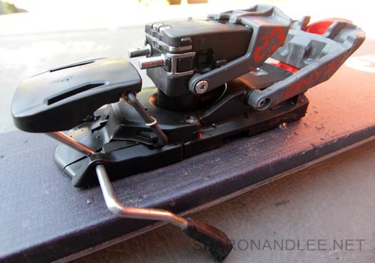 Onyx backcountry skiing binding heel unit. Onyx backcountry skiing binding heel unit.