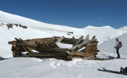 Miner cabin in Mountain Boy Park. Miner cabin in Mountain Boy Park.