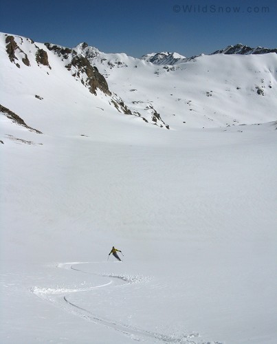 Ski mountaineering in Colorado. Ski mountaineering in Colorado.