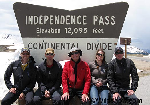 Backcountry skiing Independence Pass Colorado. Backcountry skiing Independence Pass Colorado.