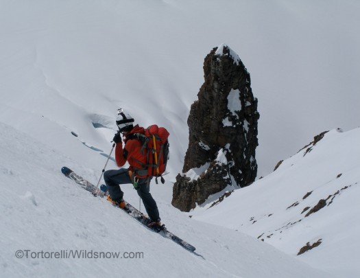 Louielookingdownline backcountry skiing and ski mountaineering in the Pacific North West