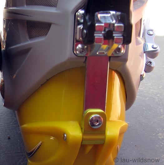 Scarpa Rush walk mode bar mechanism. Scarpa Rush walk mode bar mechanism.