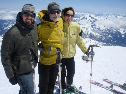 Mount Baker summit. Mount Baker summit.