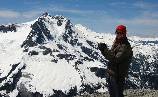 View of Shuksan northerly reaches from Ruth summit. View of Shuksan northerly reaches from Ruth summit.