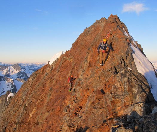 North cascades ski mountaineering