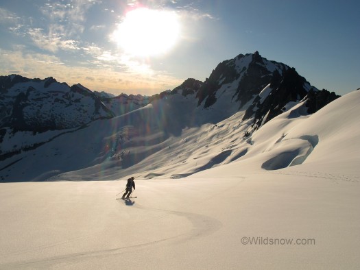 North cascades ski mountaineering