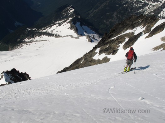 Ski mountaineering in the North Cascades