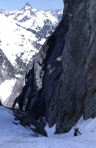 LouieThreadboot Ski mountaineering in the Picket Range of the North Cascades.