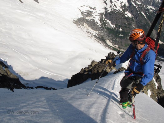 North cascades ski mountaineering