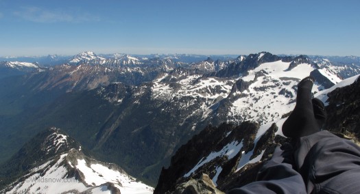 Ski mountaineering in the North Cascades
