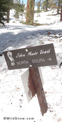 Muir Trail backcountry skiing. Muir Trail backcountry skiing.