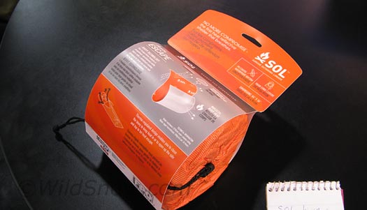 SOL breathable bivvy sack for backcountry skiing. SOL breathable bivvy sack for backcountry skiing.