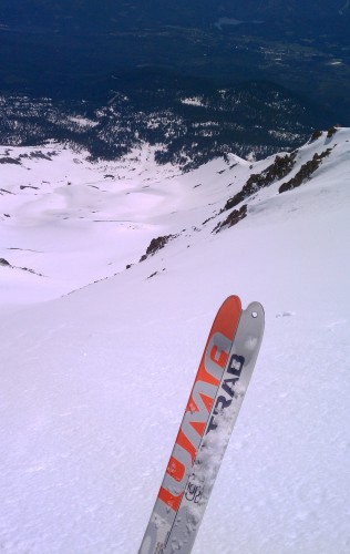 Ski mountaineering on Mount Shasta June 30, 2011