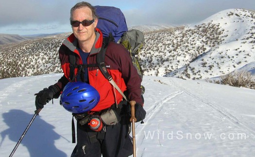 The late Dr. Graeme Nelson, backcountry skier.