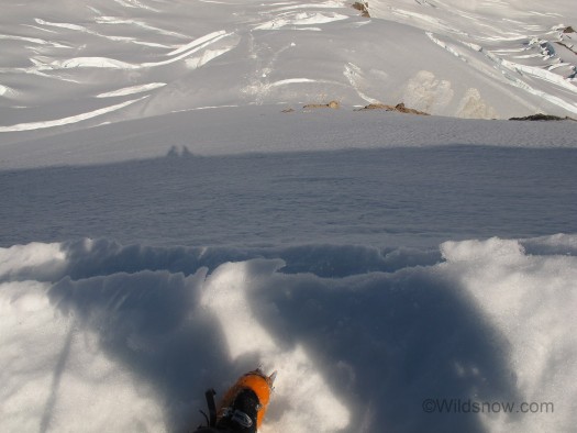 Backcountry skiing in the North Cascades