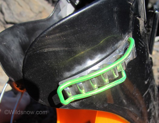 Backcountry skiing equipment