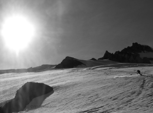 Backcountry skiing in the North Cascades