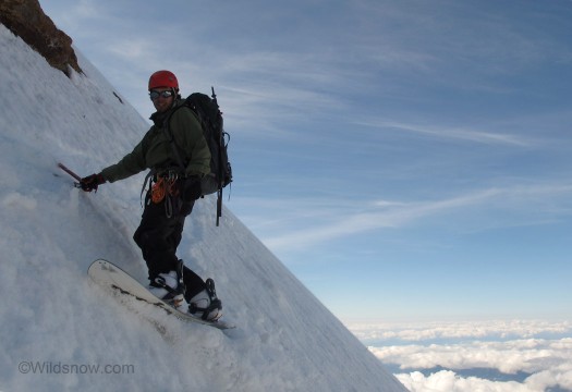 Backcountry skiing in the North Cascades