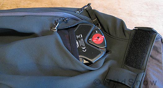 Trailbreaker pants beacon pocket inside hip pocket is perfect for ski mountaineering. Trailbreaker pants beacon pocket inside hip pocket is perfect for ski mountaineering.