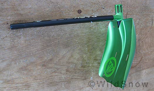 Avalanche rescue snow hoe, K2 Rescue shovel for backcountry skiers. Avalanche rescue snow hoe, K2 Rescue shovel for backcountry skiers.