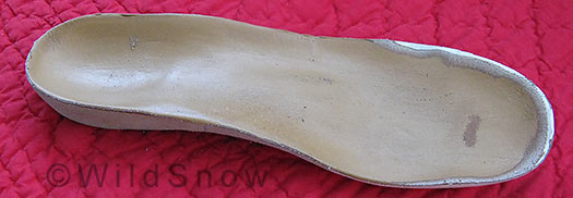 Footbeds for backcountry skiing.