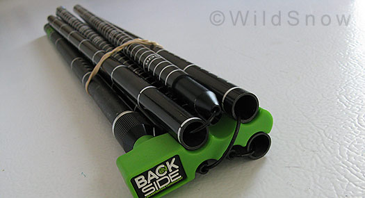 K2 Backside avalanche probe handle nest.