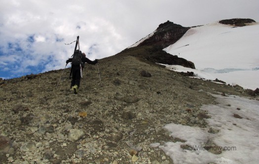 Josh on the ridge.