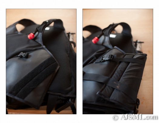 Impact vest side opening.