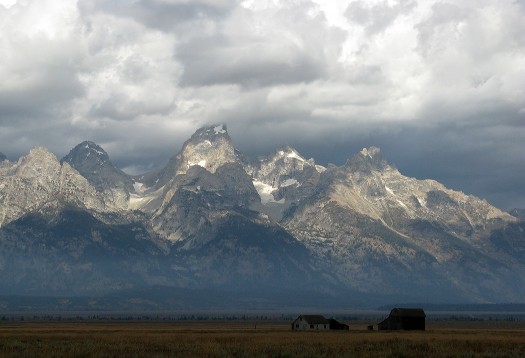 Grand Teton clouds.