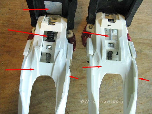Marker Tour F 12 and F 10 frame underside.
