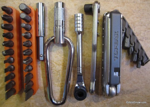 Assortment of bit drivers