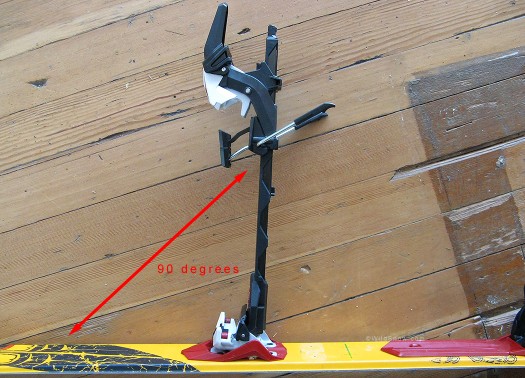 Some bindings allow more forward stride angle range. Some bindings allow more forward stride angle range.