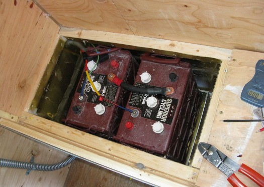 Solar electricity for backcountry skiing small cabin. Solar electricity for small backcountry skiing cabin.