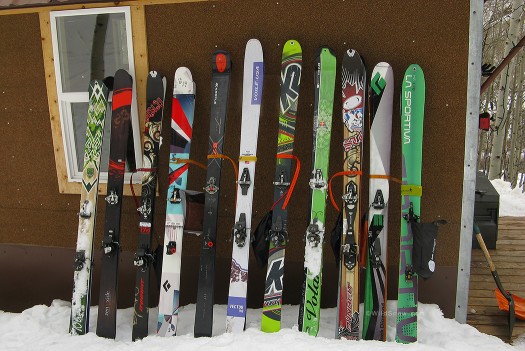 WildSnow backcountry skis. WildSnow backcountry skis.