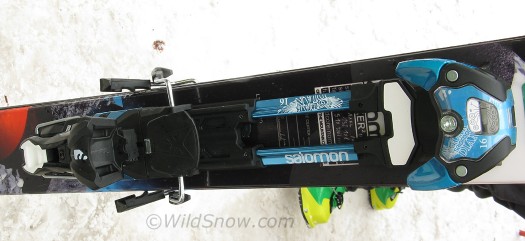 Salomon Guardian (Atomic Tracker) backcountry slackcountry skiing binding. Salomon Guardian (Atomic Tracker) backcountry slackcountry skiing binding.