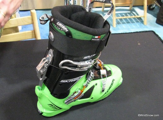 Crispi Scr!!m ski mountaineering boot. Crispi Scr!!m ski mountaineering boot.