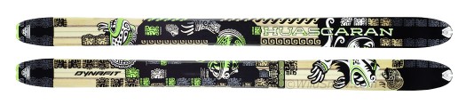Huascaran ski for backcountry powder skiing. Huascaran ski for backcountry powder skiing.