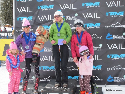 Winter Teva Mountain Games women's advanced podium Winter Teva Mountain Games womens advanced podium
