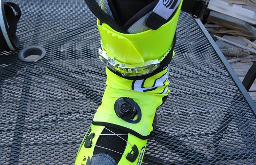Scarpa Alien gaiter for backcountry skiing. Scarpa Alien gaiter for backcountry skiing.
