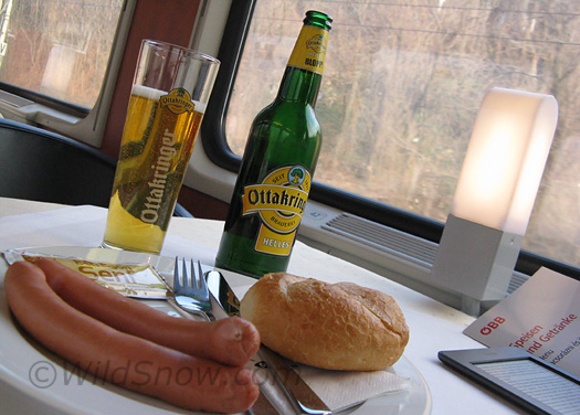 Returning to the Tirol from Italy had to be celebrated. At this point, the train ride didn't seem quite so slow. Returning to the Tirol from Italy had to be celebrated. At this point, the train ride didn't seem quite so slow.