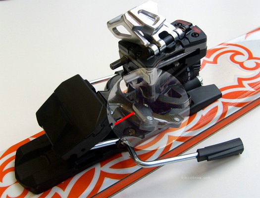 Dynafit external anti-twist solution for Radical binding.