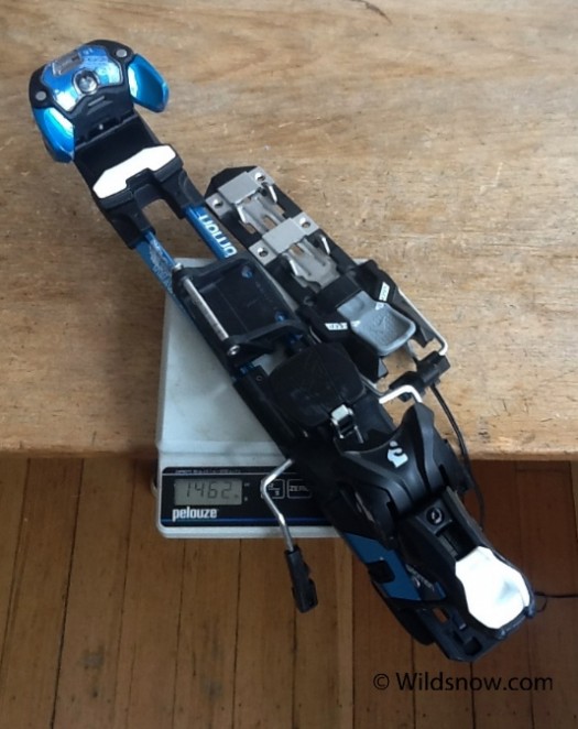 Large Salomon Guardian binding without screws 1462 grams Large Salomon Guardian binding without screws 1462 grams