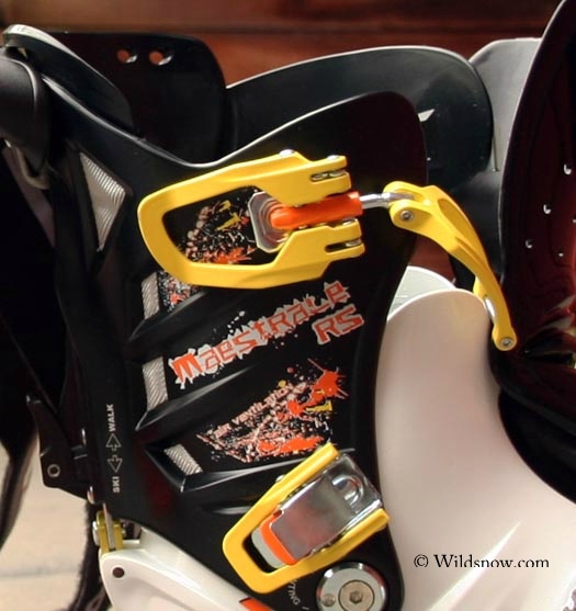 Canting adjustment and ankle rivet that doesn't fall off Canting adjustment and ankle rivet that doesn't fall off