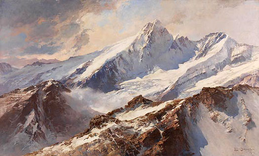 Grossglockner by Edward Theodore Compton Grossglockner by Edward Theodore Compton